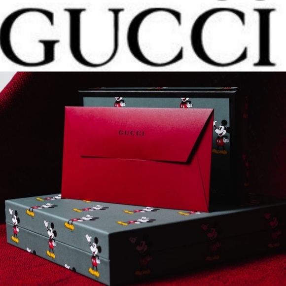 Gucci Mickey rare envelope case NWOT! - Picture 9 of 9